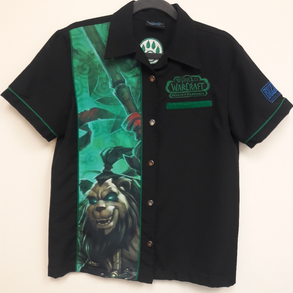 Blizzard World of Warcraft Bowling Shirt Wm's Sm